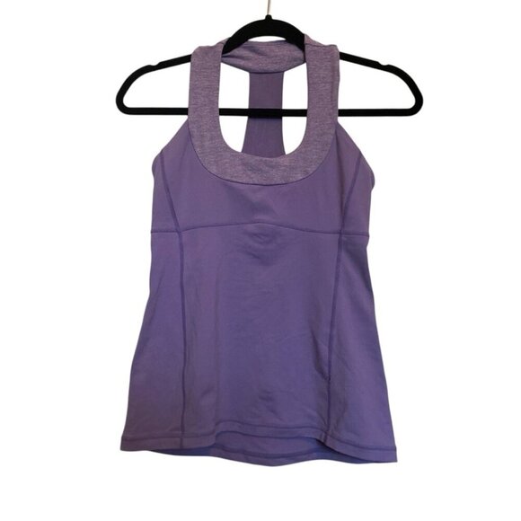 Lululemon Purple Racerback Tank Top - Picture 1 of 3
